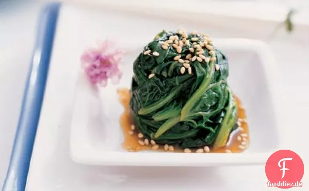 Sesam-Spinat-Salat