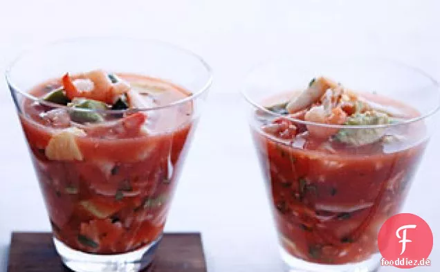 Mexikanische Meeresfrüchte-Cocktail