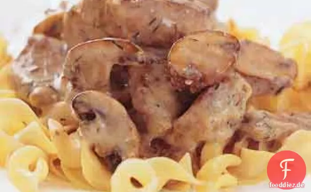 Rindfleisch Stroganoff