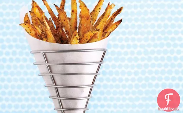 Knusprig gewürzt Ofen Frites