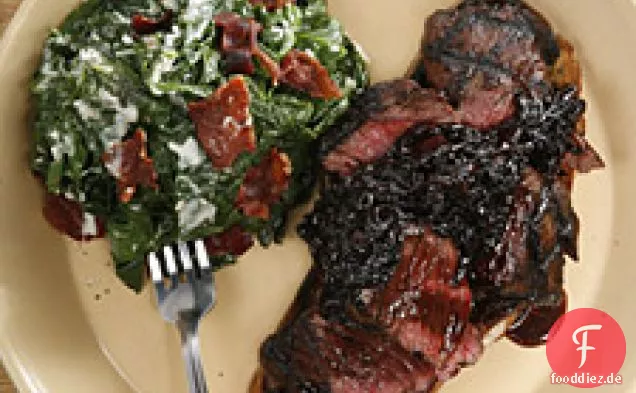 Rahmspinat mit Speck