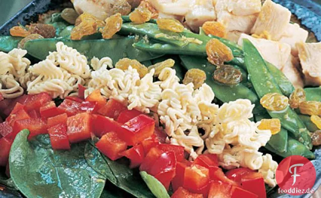 Asiatischer Spinatsalat