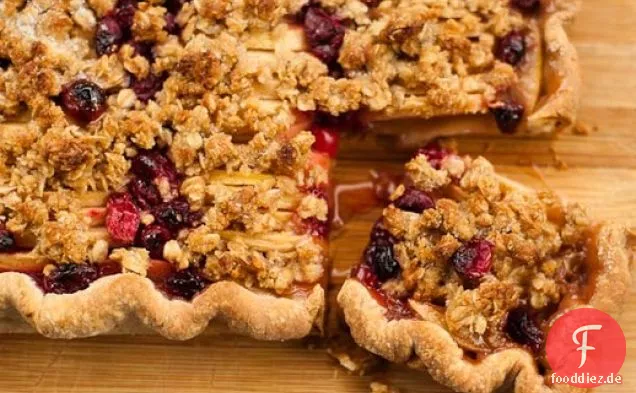 Cranberry Apple Slab Pie