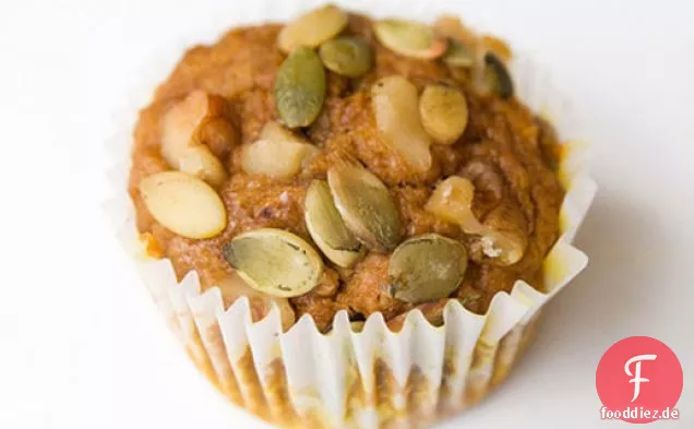 Kochen Sie das Buch: Gewürzte Kürbismuffins mit Pepitas