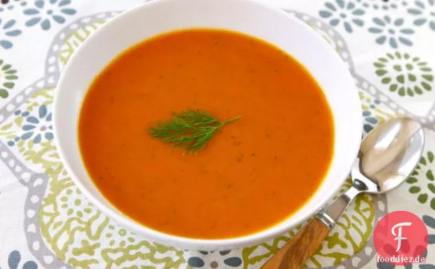 Norene Gilletz'Karotten-Süßkartoffel-Suppe