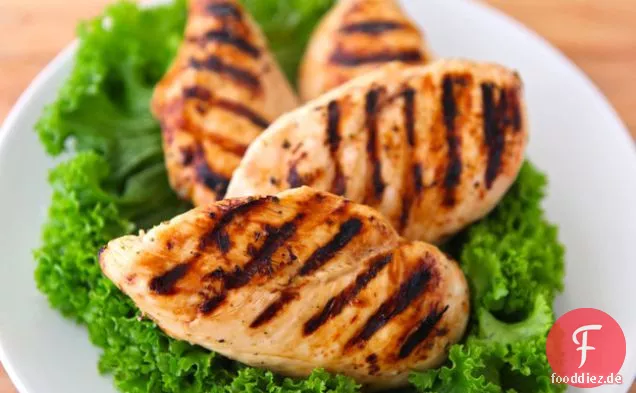 Ananas Limette gegrilltes Huhn