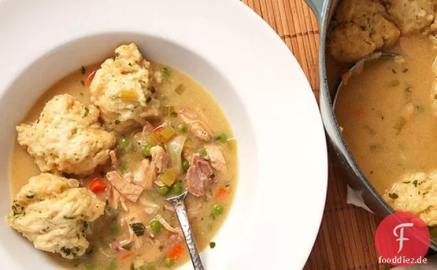 Truthahn oder Chicken 'n' Dumplings
