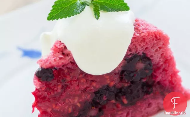 Sommer Beeren Pudding