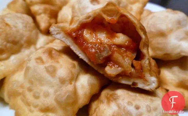 Hausgemachte Pizzarollen