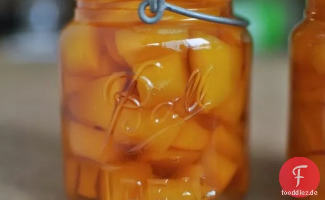 Eingelegter Zucker Kürbis