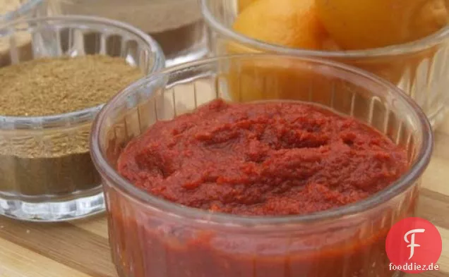 Ernsthafte Hitze: Hausgemachte Harissa
