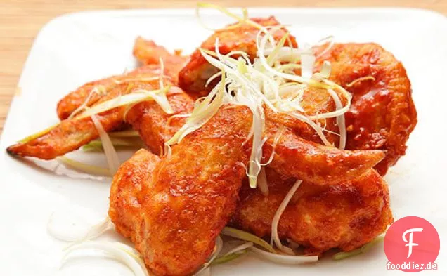 Süße und würzige Chilisauce für koreanisches Brathähnchen