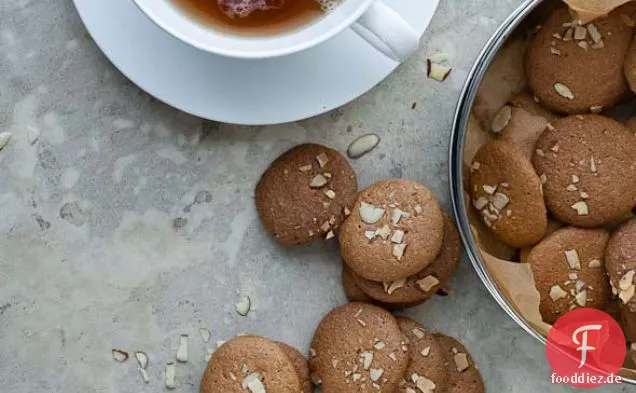 Amaretti Thins / Knusprige Mandelkekse (glutenfrei, getreidefrei, Paleo-freundlich)