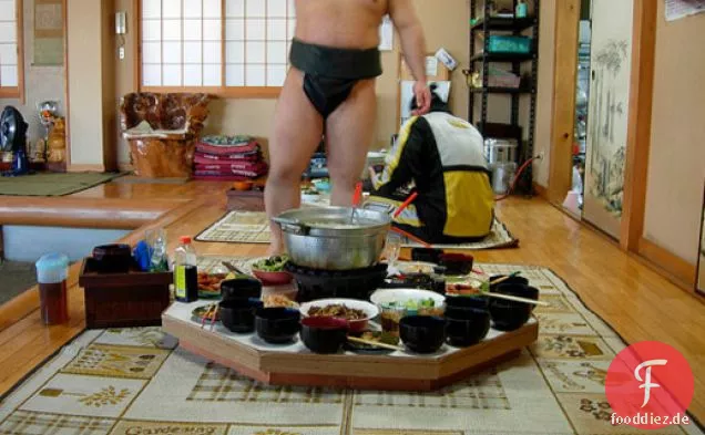 Kochen Sie das Buch: Sumo Wrestler Hot Pot