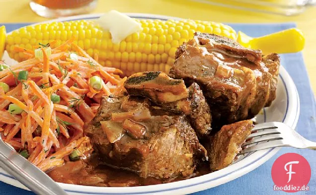 BBQ Rindfleisch Kurze Rippen