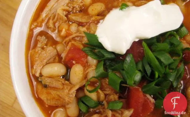 Sonntagsessen: Truthahn und geröstete Poblano Chili