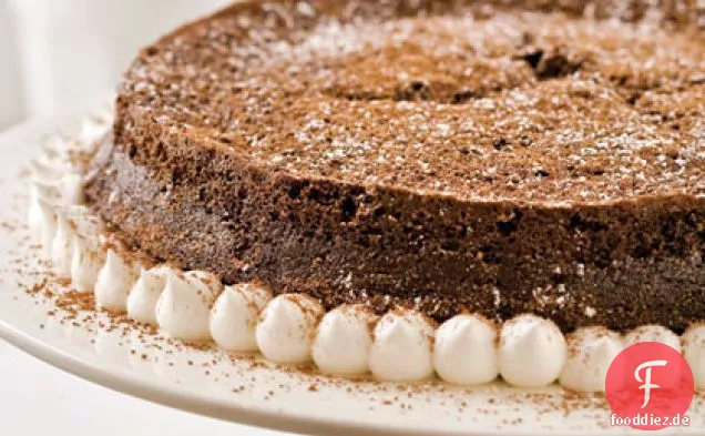 Dunkle Schokolade-Bourbon Torte