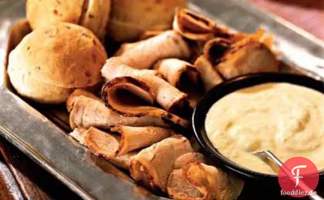 Schweinebraten-Sandwiches