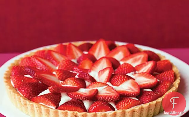 Brauner Zucker Erdbeertarte