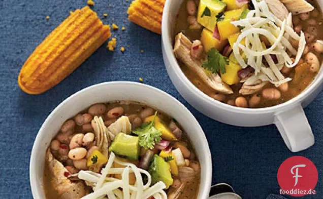 Weißer Blitz Huhn Chili