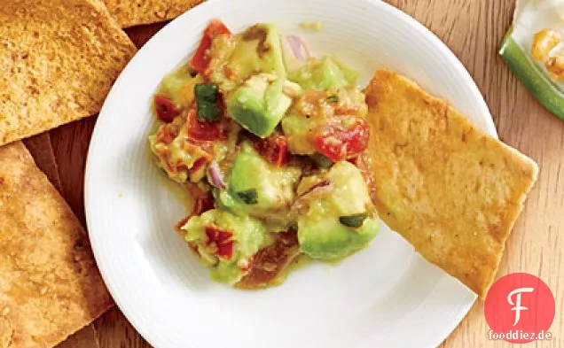 Salsa, Guac und Pita-Chips