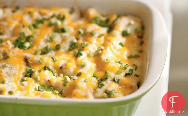 Cheesy Huhn Enchiladas