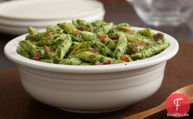 Cremige Spinat Penne
