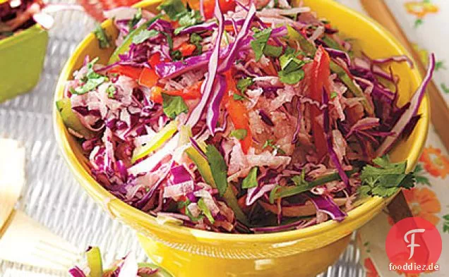 Knusprige Jicama-Salat