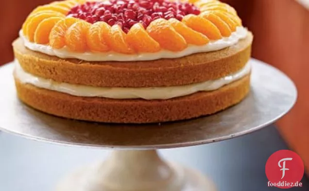 Kürbis-Orangen-Kuchen