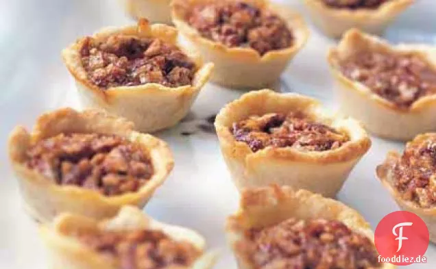 Pecan Tassies in Frischkäse Gebäck