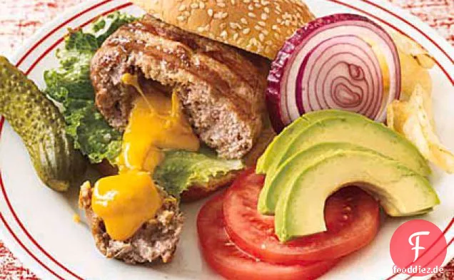 Inside-Out Türkei Cheeseburger