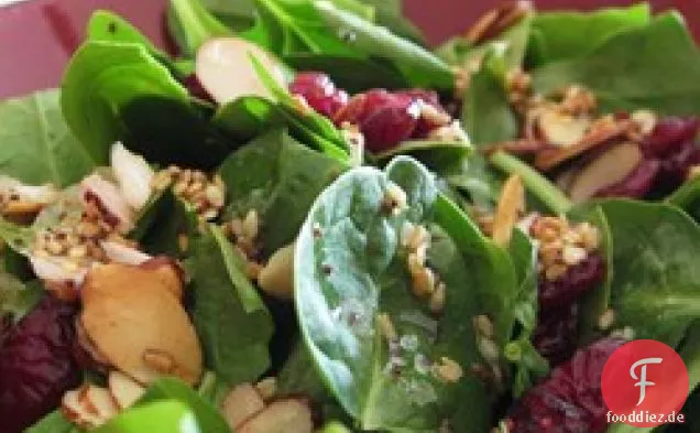 Jamie's Cranberry Spinat Salat