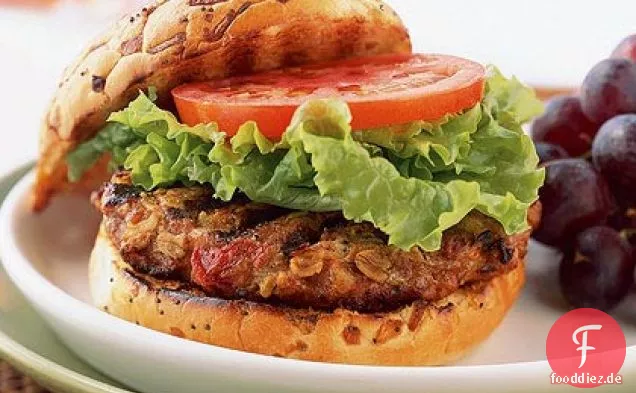 Truthahn- und Haferburger