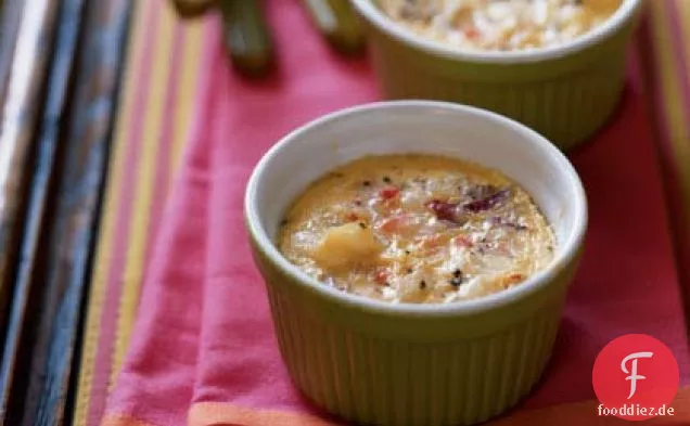 Individuelle Kartoffel-Speck-Frittatas