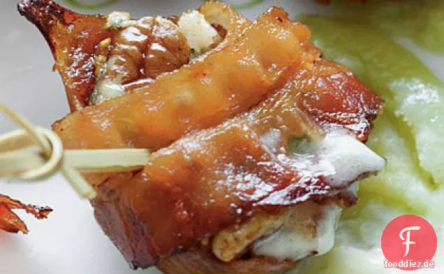 Mit Speck umwickelte Bourbon-Feigen