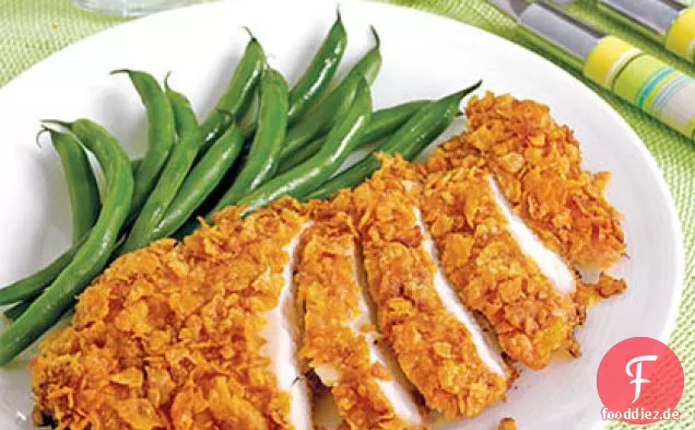Cornflake-verkrustetes Huhn