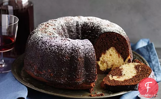 Reverse-Marmor-Bundt-Kuchen