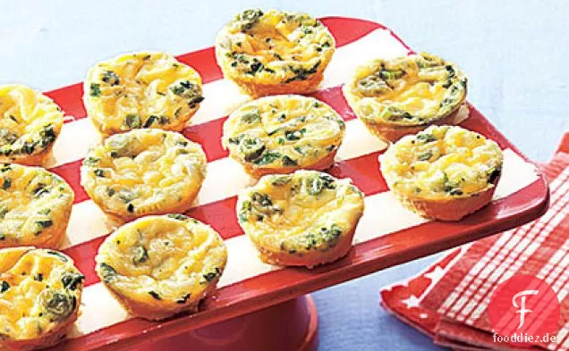 Cheesy Krustenlose Mini Quiches