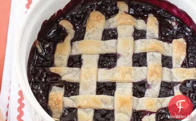 Deep-Dish Blueberry Pie