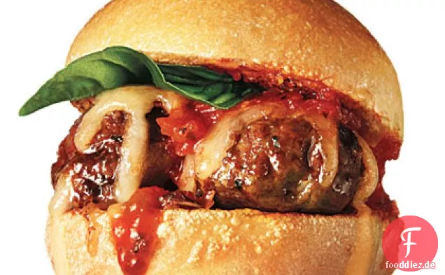 Italienische Fleischbällchen-Schieberegler