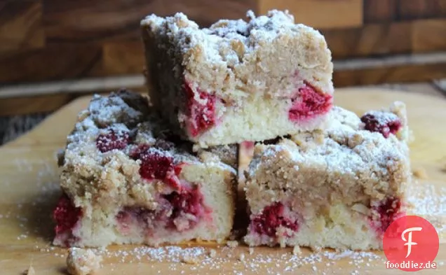 Super Crumb Himbeer-Mandel-Krümel-Kuchen