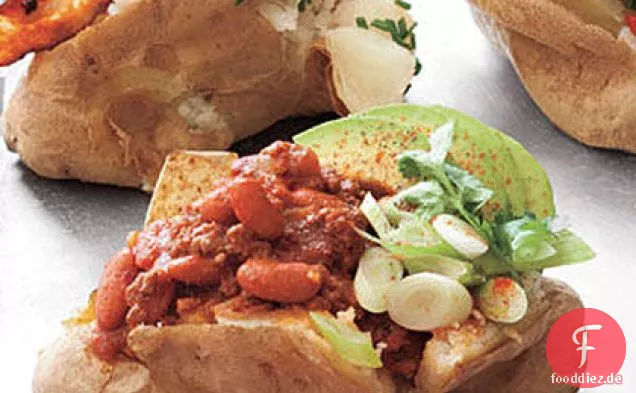 Tex-Mex Gebackene Kartoffeln