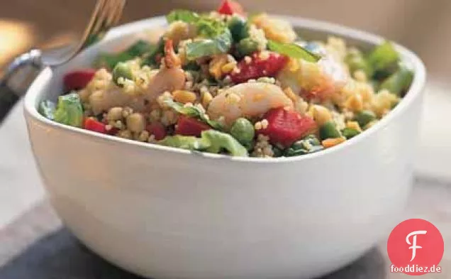 Sesam-Garnelen-Couscous-Salat