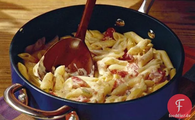 Würzige Tomaten-Makkaroni und Käse