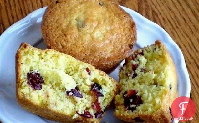 Gesund & Lecker: Orangen-Cranberry-Muffins