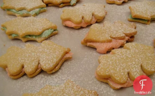 Kochen Sie das Buch: Eierlikör Sandwich Cookies