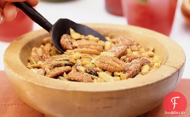 Chili-gewürzte Nüsse