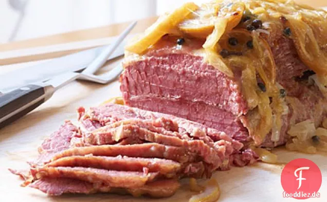 Ofen-geschmortes Corned Beef Brisket