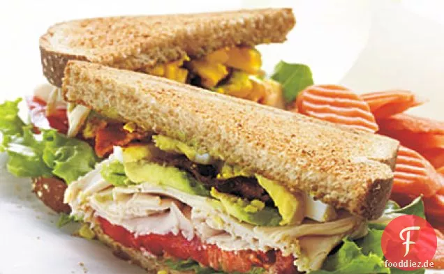 Türkei-Cobb-Sandwiches