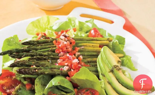 Gebratener Spargelsalat